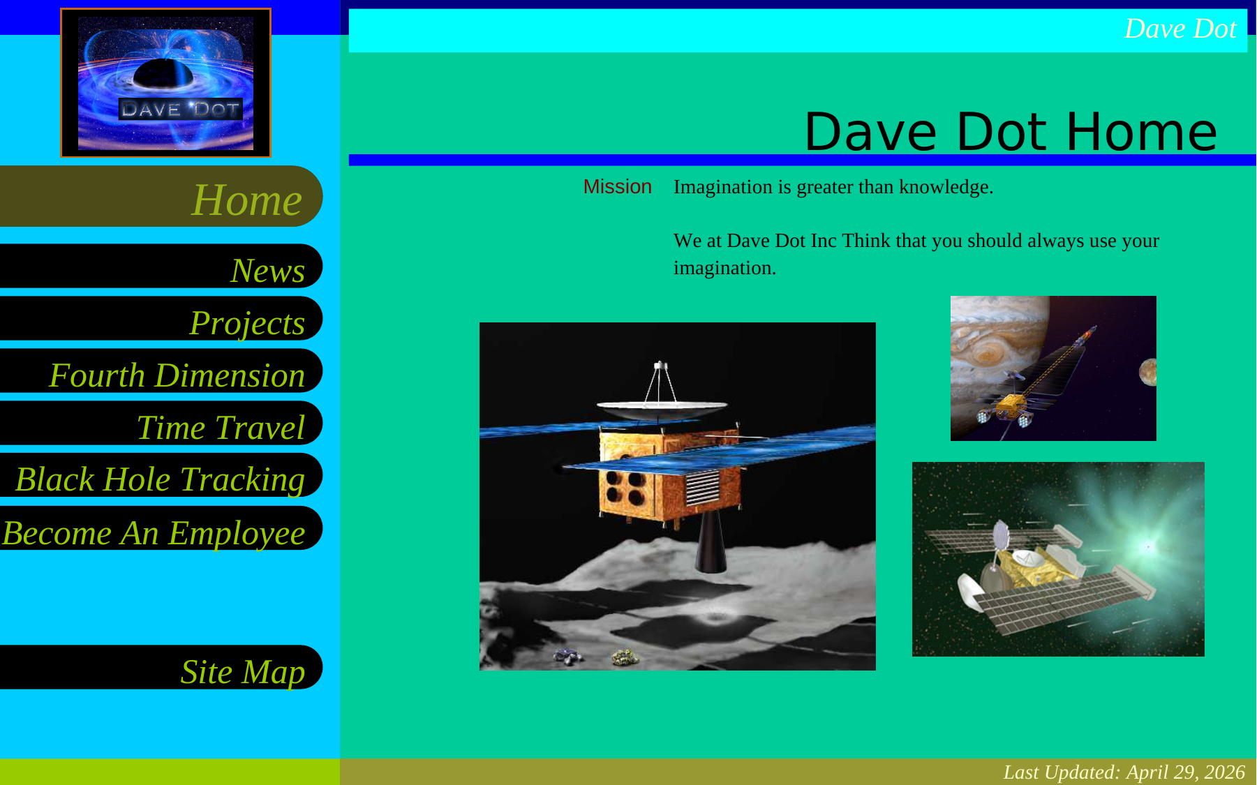 Current scene still from DaveDot archive